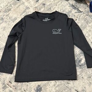 Vineyard Vines Kids Long Sleeve Shirt - Black